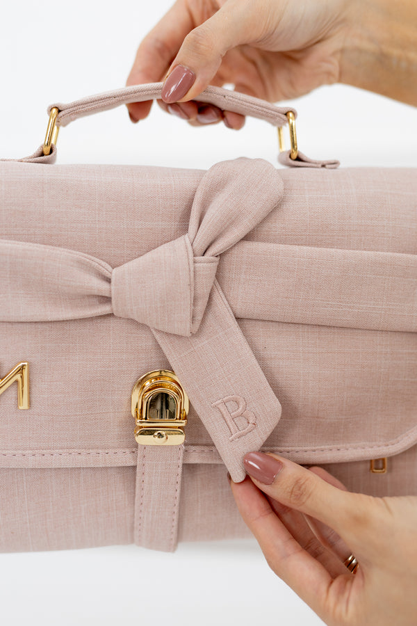 Cambiador portátil Nudos Rosé