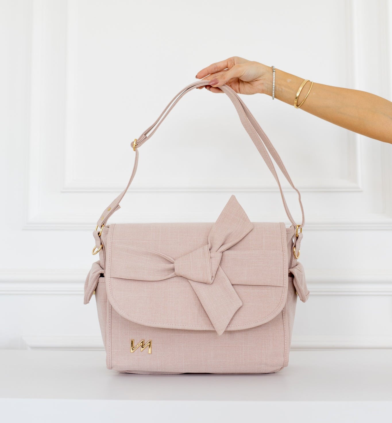 Bolso de maternidad Louise Noi Rosé