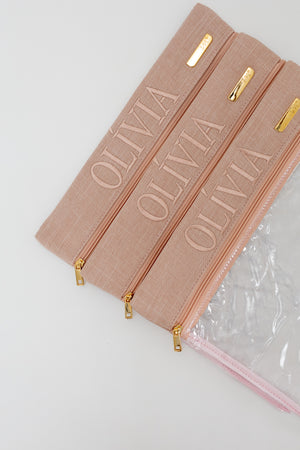 Kit de Organizadores Guarda Look Lino Rosé