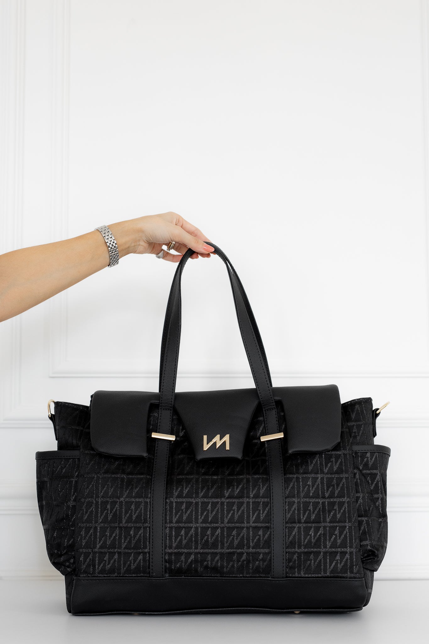 Bolso Maternal Cleo Origen Negro
