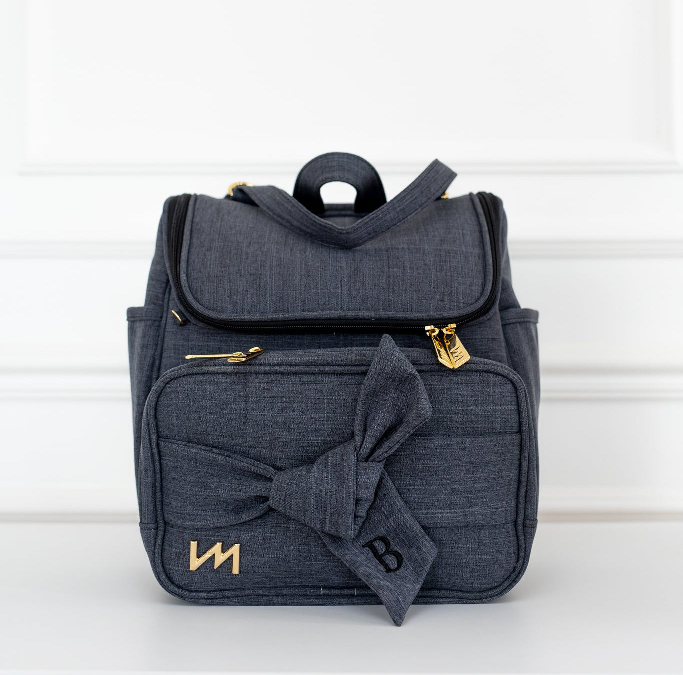 Mochila de maternidad 2 en 1 Nós Negra