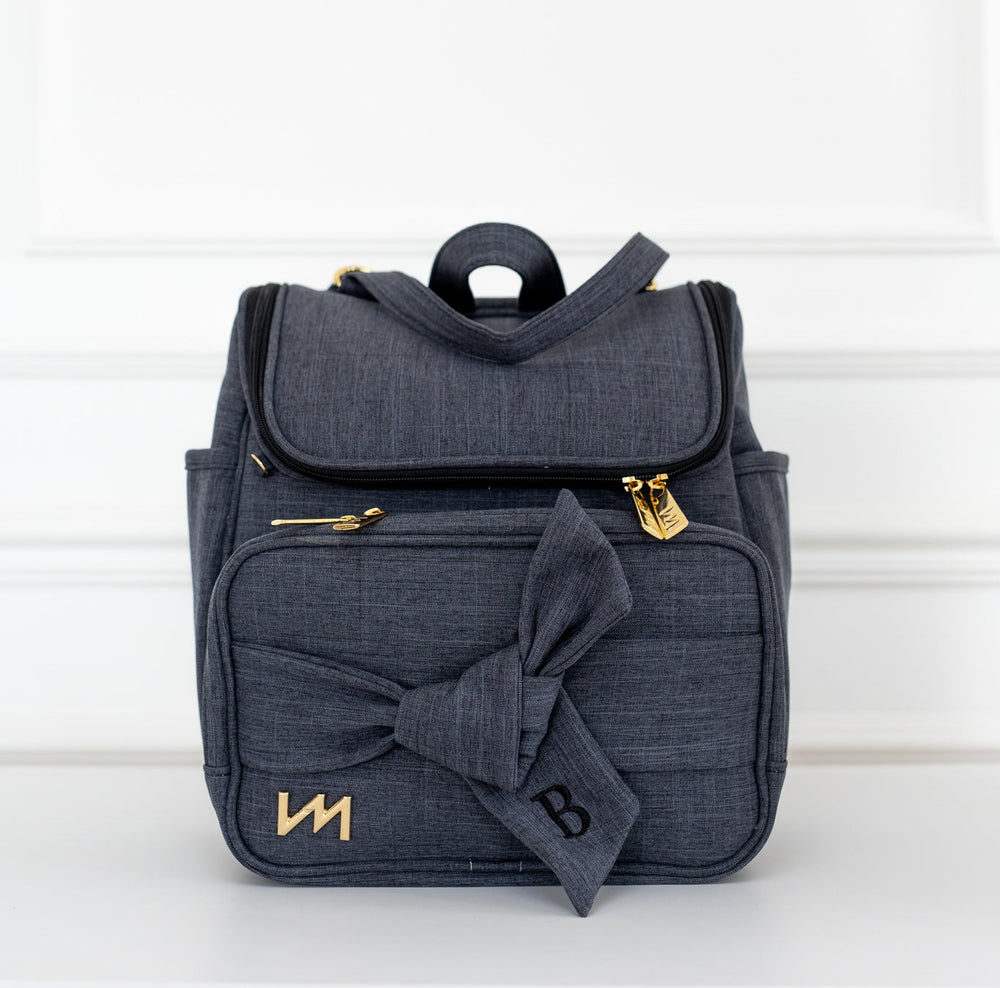 Mochila de maternidad 2 en 1 Nós Negra