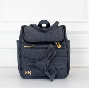 Mochila de maternidad 2 en 1 Nós Negra