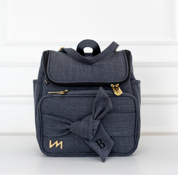 Mochila de maternidad 2 en 1 Nós Negra
