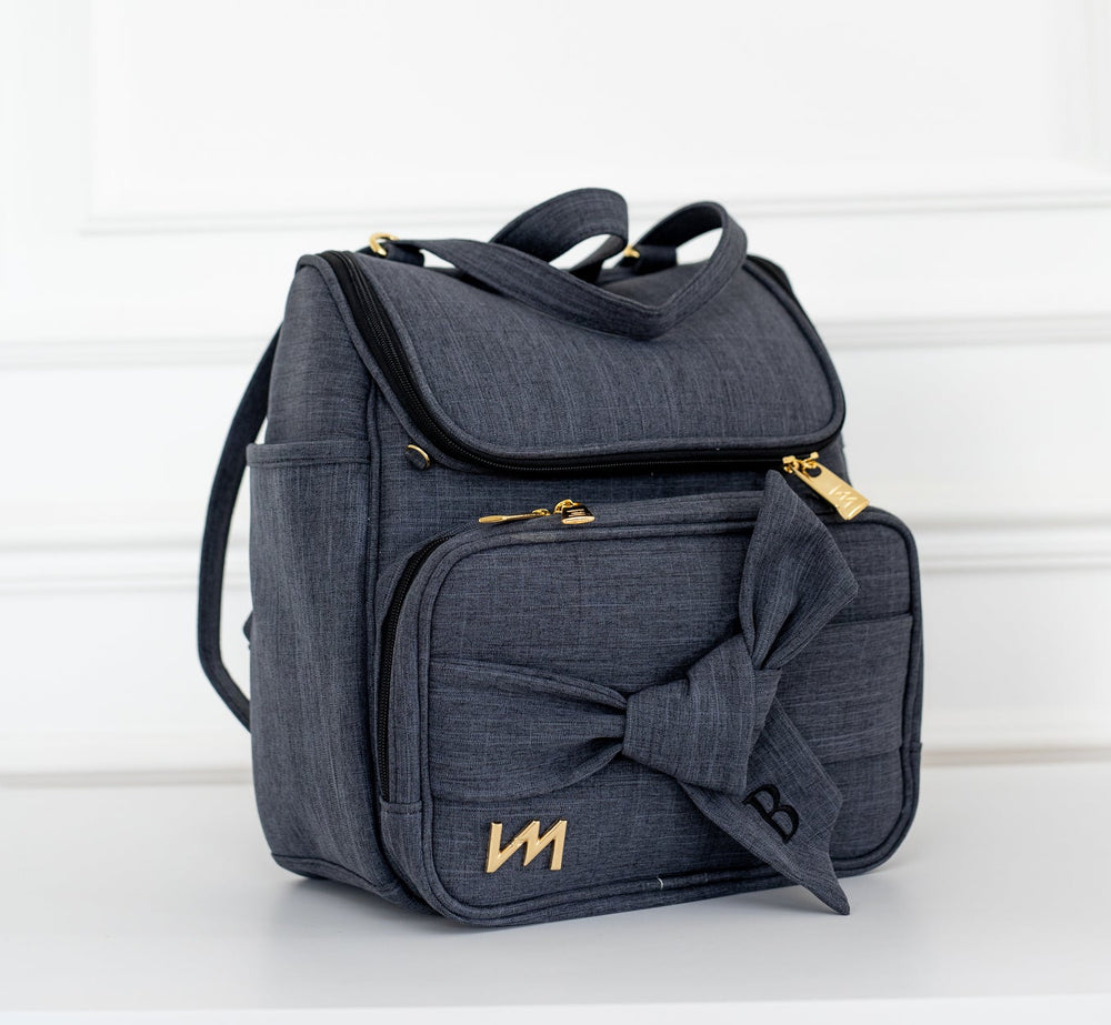 Mochila de maternidad 2 en 1 Nós Negra