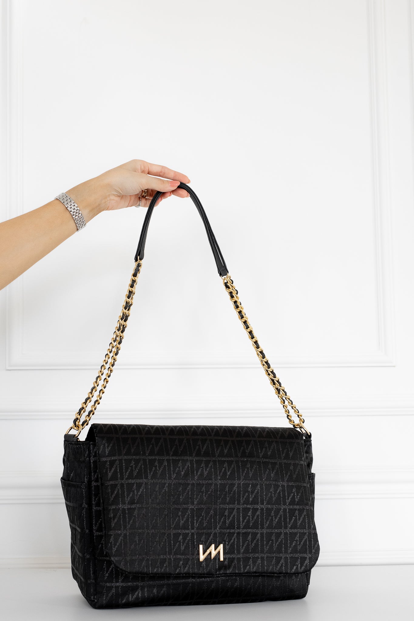 Bolso de maternidad Kate Origen Negro