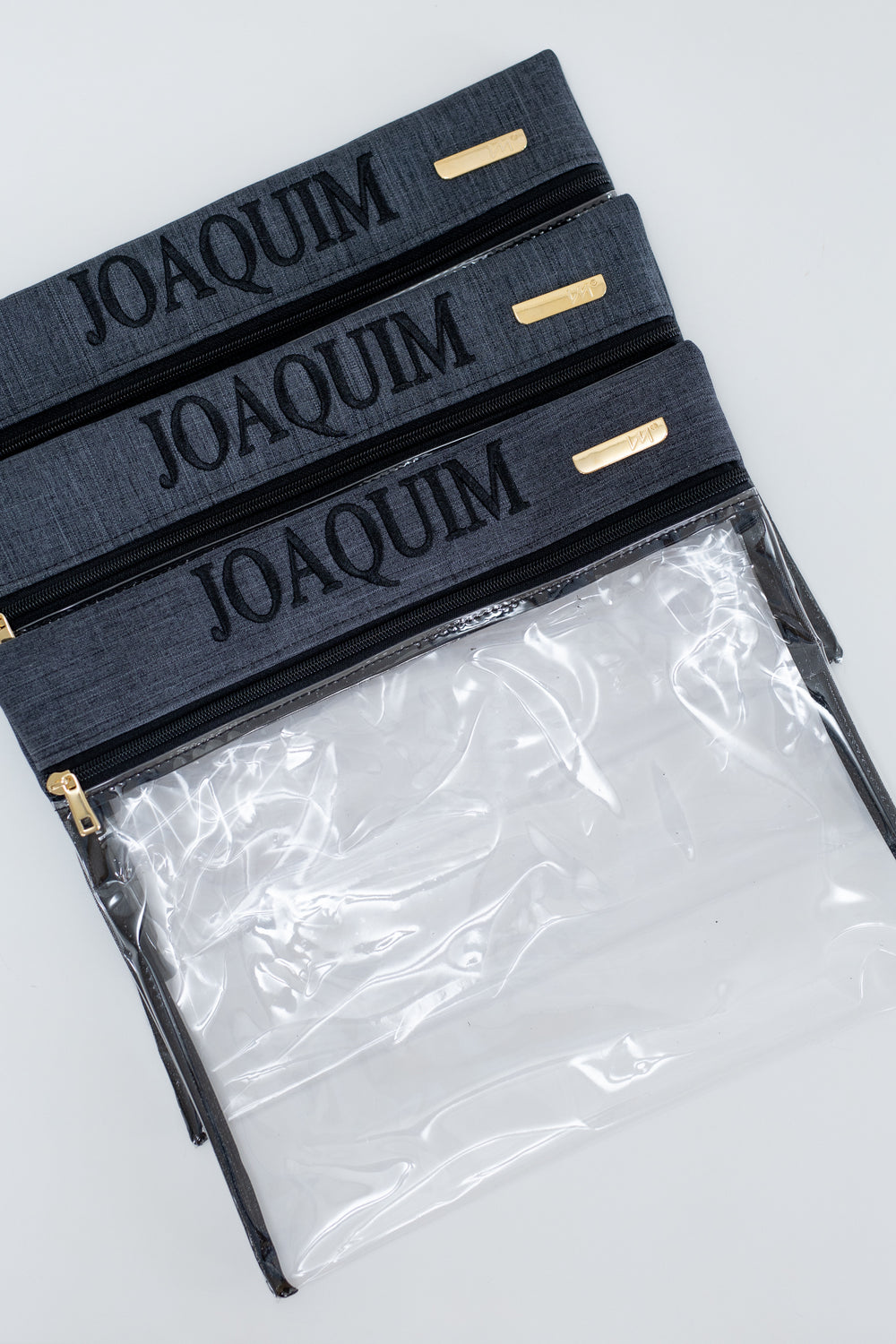 Set de organizadores Portatrajes Lino Negro