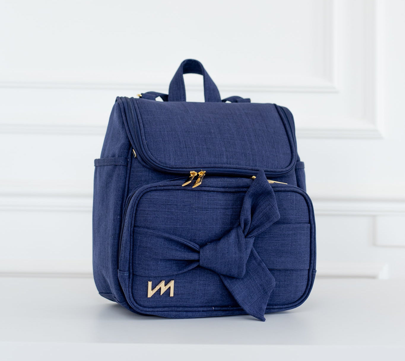 Mochila maternal 2 en 1 Nosotros Marino