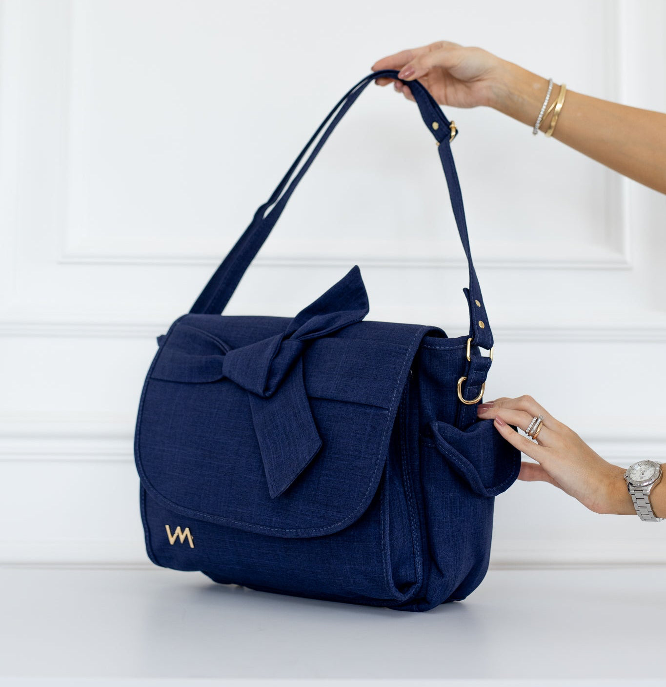 Bolsa maternidade Louise Nós Marinho