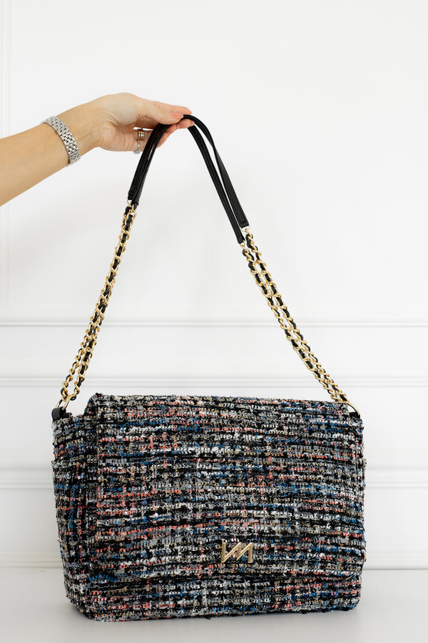 Bolsa maternidade Kate Tweed Preto