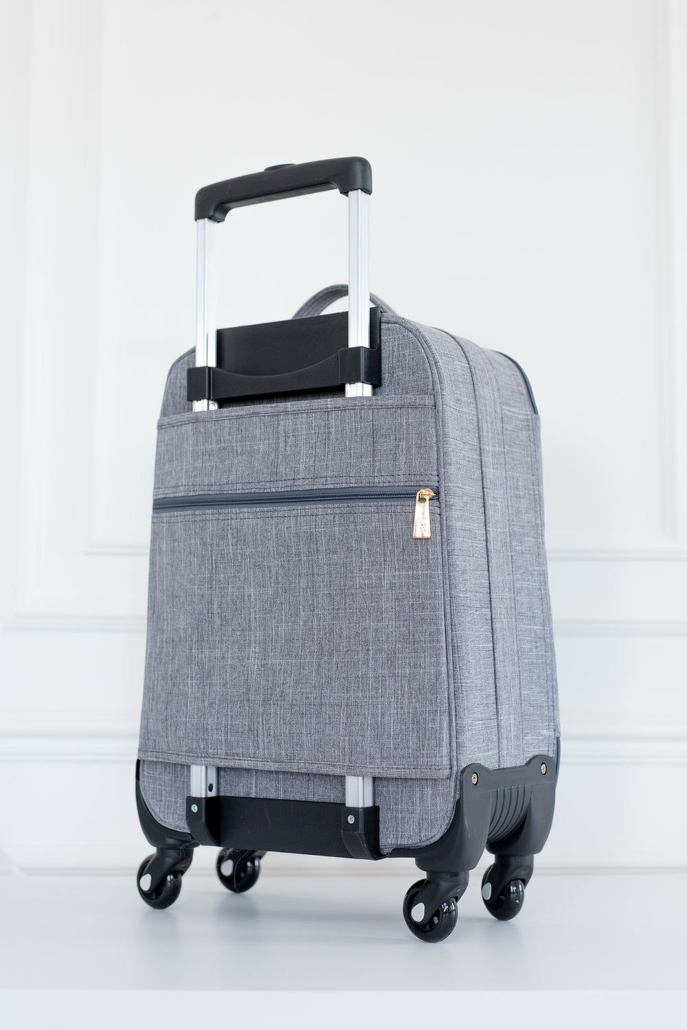 Maleta de maternidad con ruedas Nudos Gris