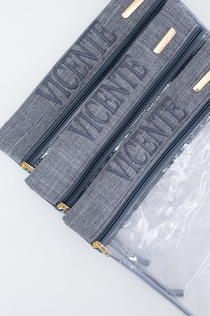 Set de Organizadores Porta Look Lino Gris