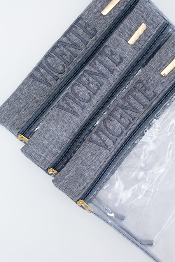 Set de Organizadores Porta Look Lino Gris