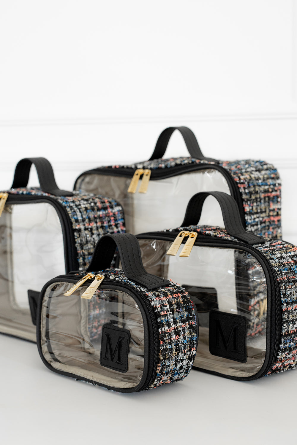Kit Cristal Tweed Preto
