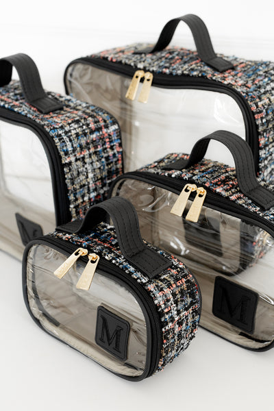 Kit Cristal Tweed Preto