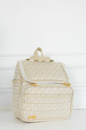 Mochila maternidade 2 em 1 Origem Bege