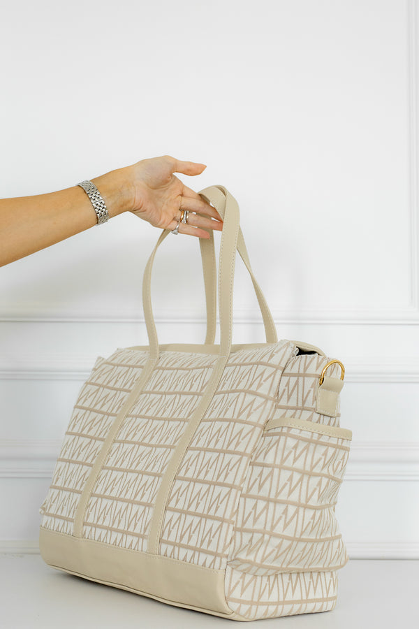 Bolsa de Maternidad Cleo Origen Beige