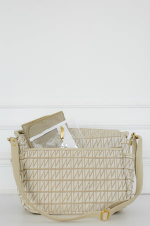 Bolsa de maternidad Louise Origen Beige