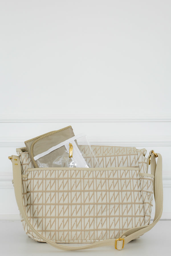 Bolsa de maternidad Louise Origen Beige