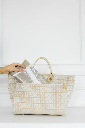 Bolso Maternal Cloé Origen Beige