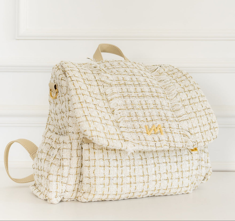 Mochila de maternidad Mummy Le Petit Beige