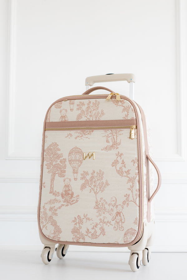 Kit Bolsas Maternidad Le Petit Beige - Maleta con ruedas, Bolso Madison y Bolso Madison Mini