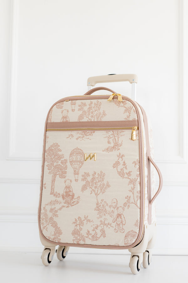 Maleta de maternidad con ruedas Le Petit Beige