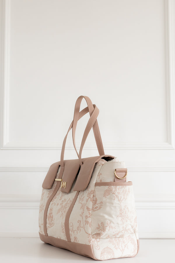 Bolsa Maternal Cleo Le Petit Beige