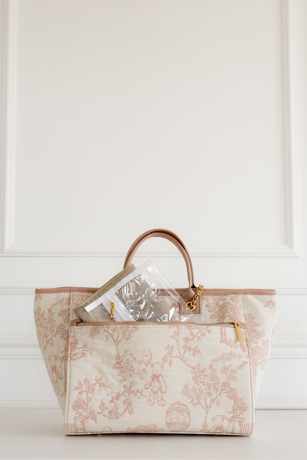 Bolso Maternal Cloé Le Petit Beige
