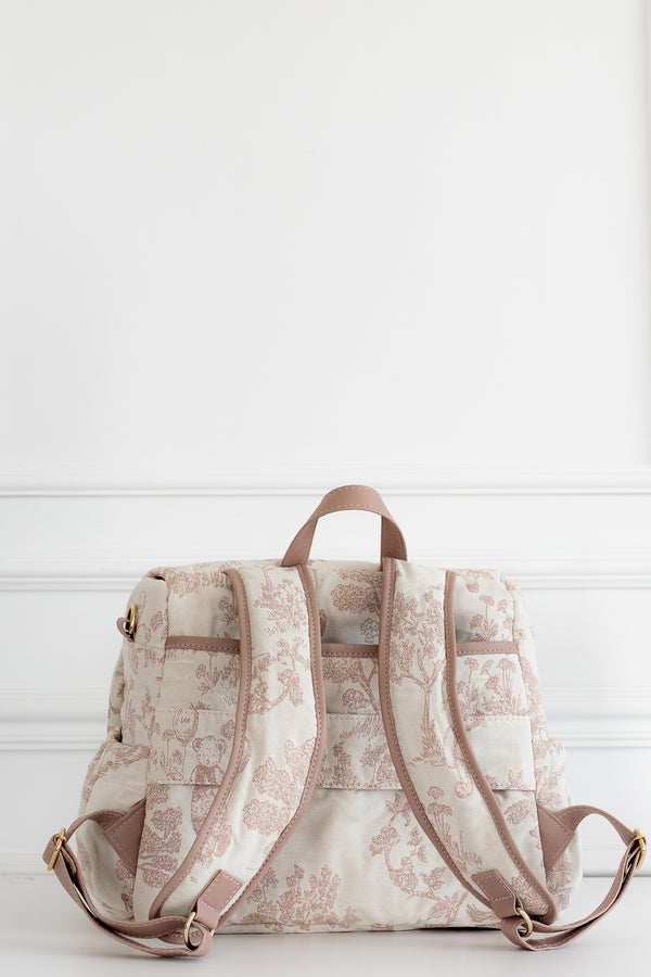 Mochila de maternidad Mummy Le Petit Beige