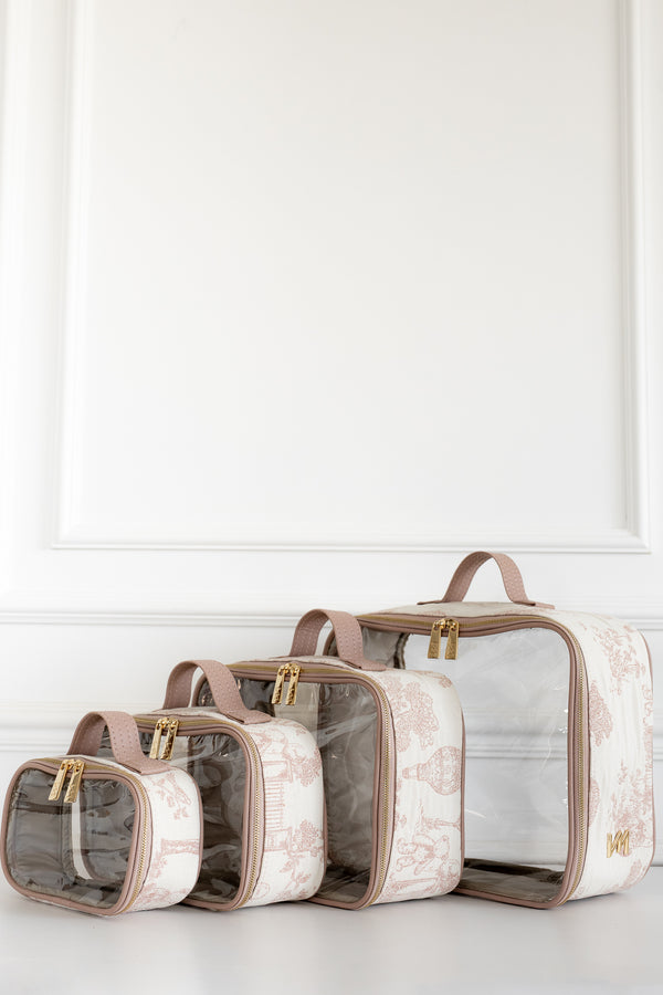 Kit Organizadores Cristal Le Petit Beige