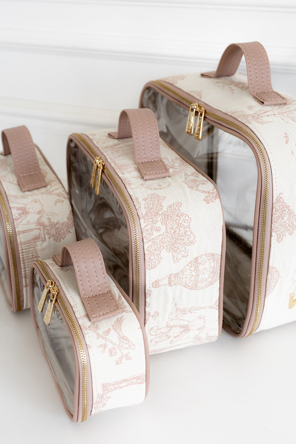 Kit Organizadores Cristal Le Petit Beige