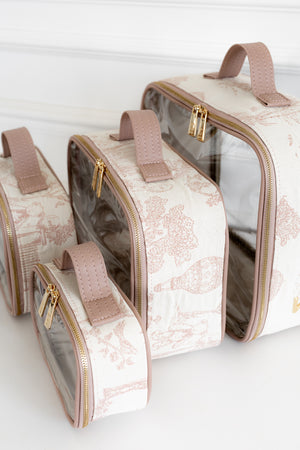 Kit Organizadores Cristal Le Petit Beige