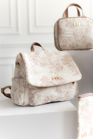 Mochila de maternidad Mummy Le Petit Beige