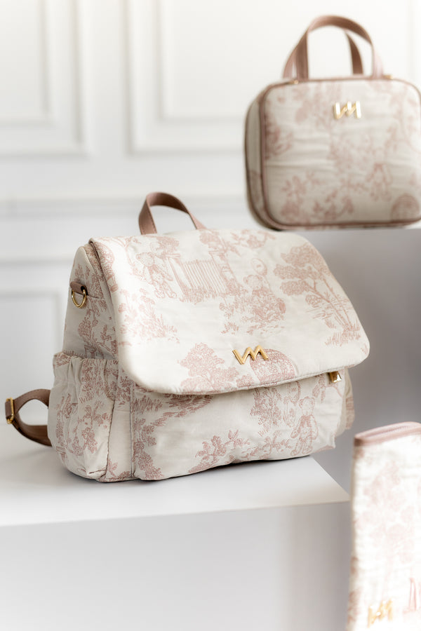 Mochila de maternidad Mummy Le Petit Beige