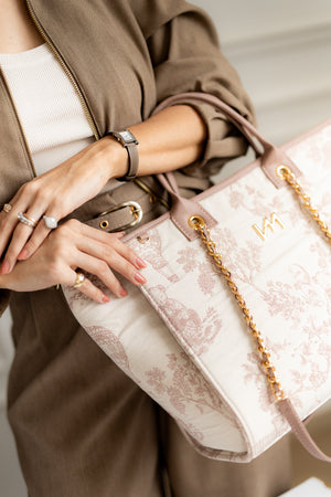 Bolso Maternal Cloé Le Petit Beige