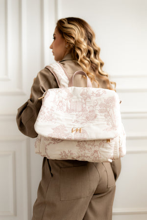 Mochila de maternidad Mummy Le Petit Beige