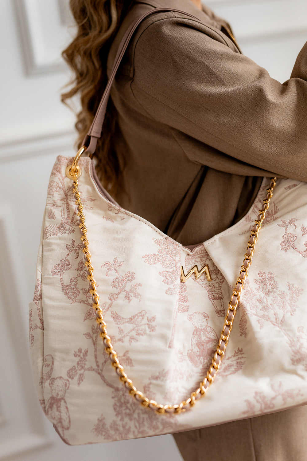 Bolso Maternal Madeleine Le Petit Beige