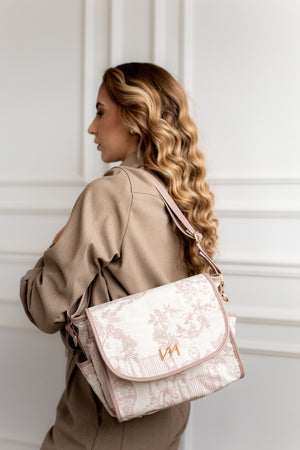 Bolso maternal Louise Mini Le Petit Beige