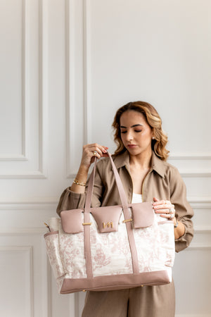 Bolsa Maternal Cleo Le Petit Beige