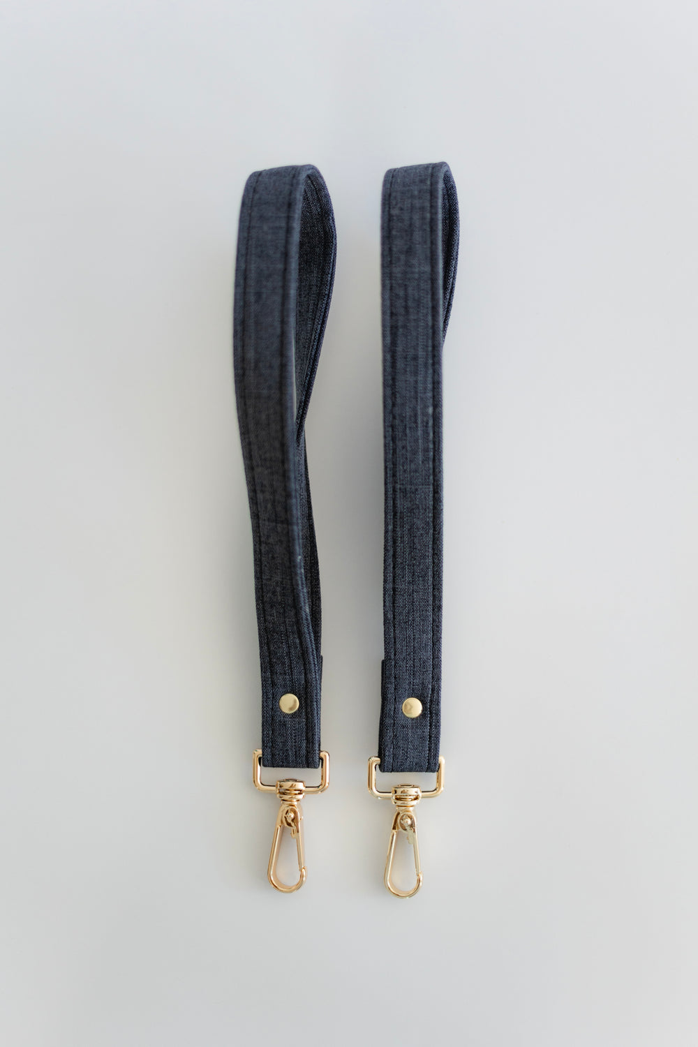 Asa de carrito de lino negro