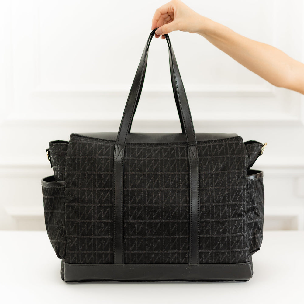 Bolsa de Maternidad Cleo Origen Negro - Entrega Inmediata