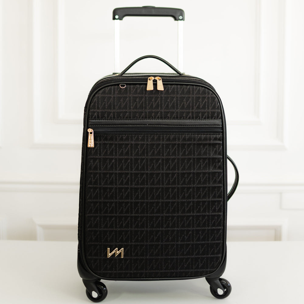 Maleta de maternidad con ruedas Origen Negra - Entrega Inmediata