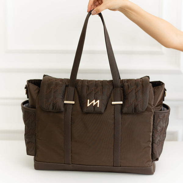 Bolsa Maternidade Cleo  Urban Chic Marrom