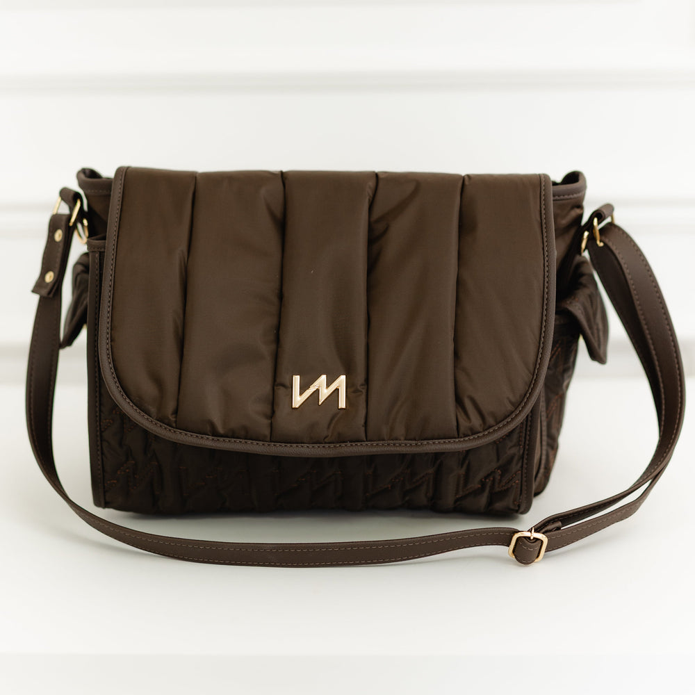 Bolso de maternidad Louise Urban Chic Marrón