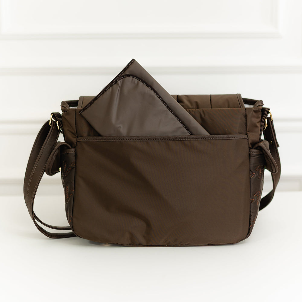 Bolso de maternidad Louise Urban Chic Marrón