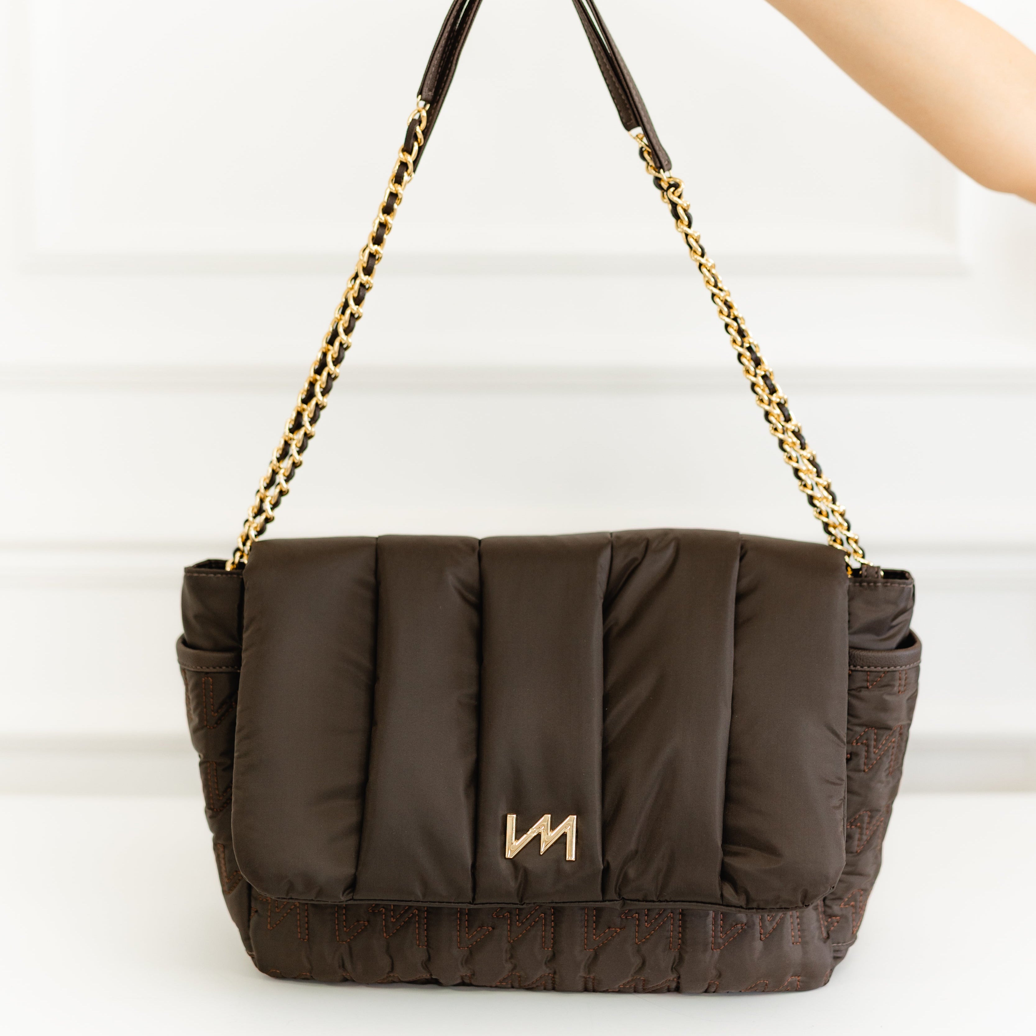 Bolsa maternidade Kate Urban Chic Marrom