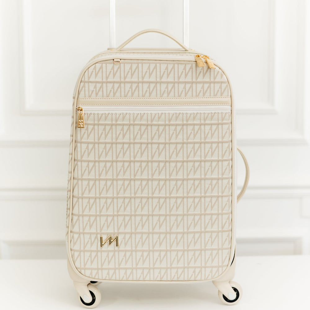 Maleta de maternidad con ruedas Origen Beige