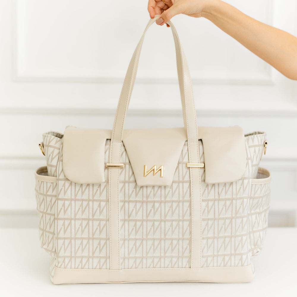 Bolsa de Maternidad Cleo Origen Beige