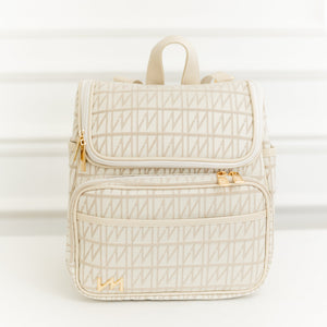 Mochila de maternidad 2 en 1 Origen Beige